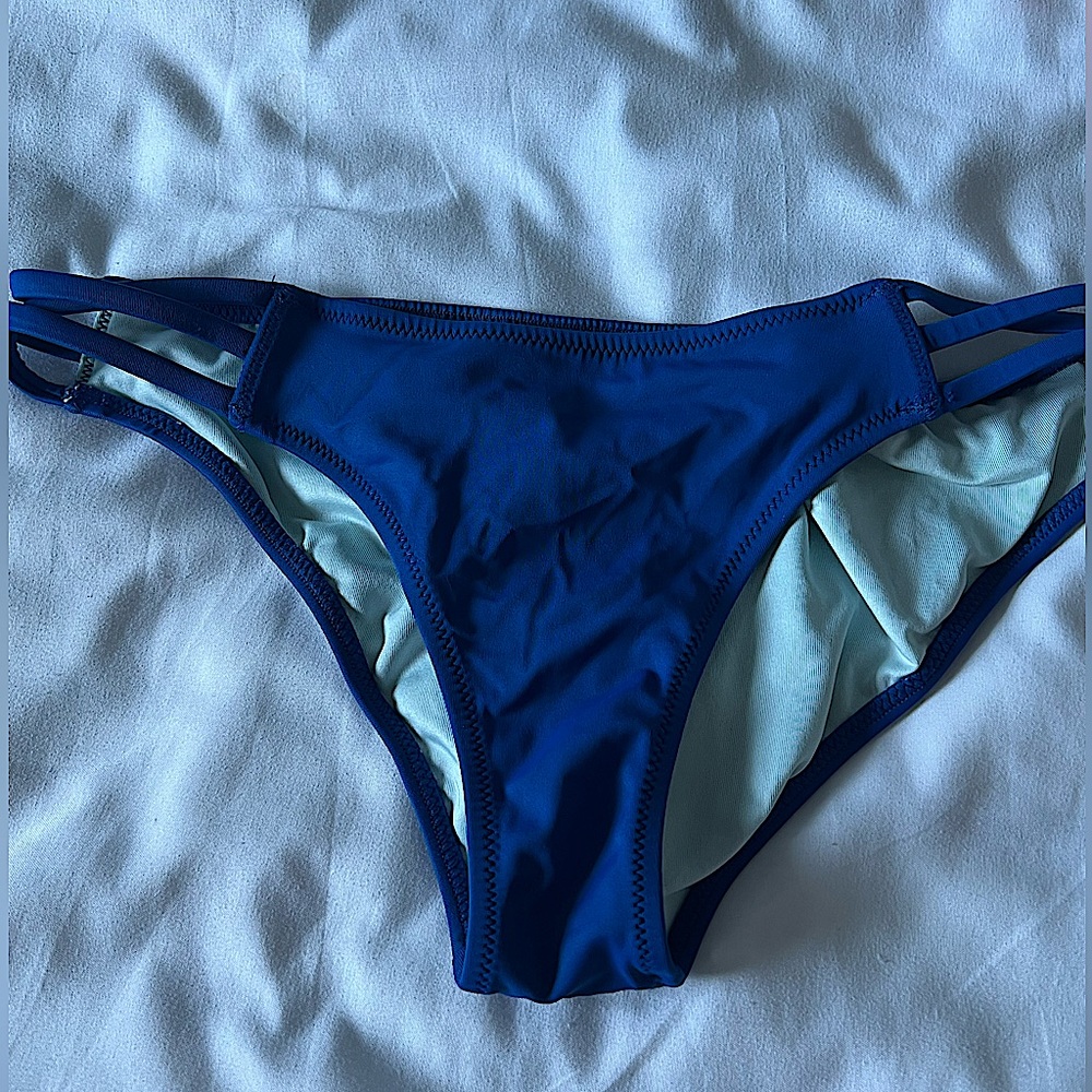 Victoria secret royal blue bikini bottoms